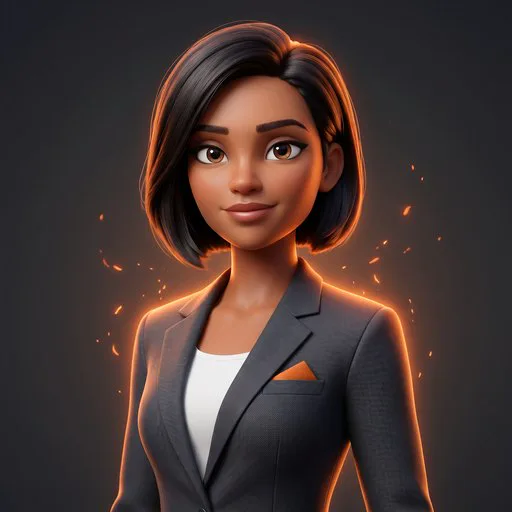 Portrait de Lucy, agent IA Novoria